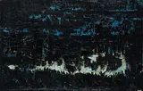 Claude Picher, Moon Over the Forest, 1958, oil on canvas