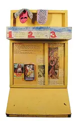 John Boyka MacGregor, It's a Matter of a Foreskin...[Puppet Show], 1970, mixed media sculpture