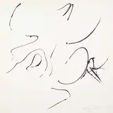 Robert Nelson Markle, Untitled - Purple Abstract #8/100, 1974, silkscreen on paper
