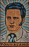 Lisa Brawn, Tony Alamo, 2009, painted wood relief