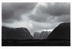 Candace Cochrane, Gros Morne, black and white photograph on paper