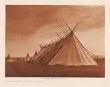 Edward S. Curtis, Joseph Dead Feast Lodge - Nez Perce, 1905, photogravure on paper