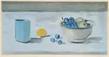 Stanley Morel Cosgrove, Untitled - Blue Still Life #14/70, colour silkscreen on paper