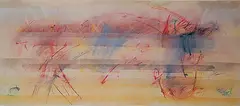 Mark Joslin, Veil of Tears, pastel on paper