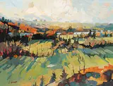 Jim Vest, Estn River Valley Scene - Sept.