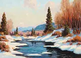 Roland Gissing, The River Bank
