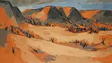 Luke Orton Lindoe, A Hat Afternoon Before the Green of Spring