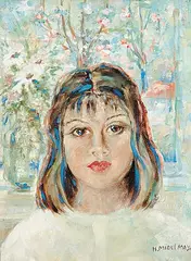 Henrietta Mabel May, Ann, oil on canvas board