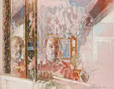 Joseph Francis Plaskett, Double Self in Venetian Mirror