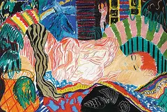 Danielle Rochon, Abecedaire d'Un Instant de Plaisir', 1987, pastel on paper
