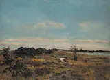 Frank Vervoort, Untitled - Spring Day, oil on canvas board