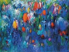 Paul Fournier, Tropic Nocturne I, 2006, acrylic on canvas