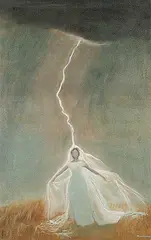 . ManWoman, The Secret Storm, 1964, oil on canvas