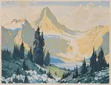 A.C. and Barbara Leighton - Barleigh, Mount Assiniboine #24/100