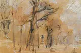 Joseph Francis Plaskett, Tuilleries Gardens, Paris