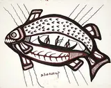Norval Morrisseau, Trout Allergic Dream