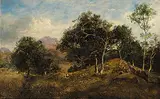 Horatio McCulloch, Untitled - Scottish Landscape, oil on canvas