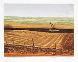 George Weber, Wainwright, Sparky F-Pool, Discovery No. 1 #AP, 1977, colour silkscreen on paper