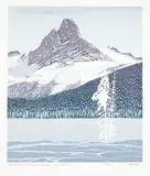 George Weber, Blackhorn Peak, Astoria Valley, Jasper, Alberta #35/50