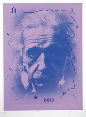 Carl Beam, Om #188/200, colour silkscreen on paper