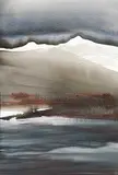 Richard Dixon, Untitled - White Mountains, 1987, watercolour on paper