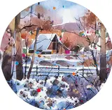 Alex Fong, There is... I'm Told, watercolour on paper
