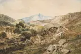 Benjamin Williams Leader, Untitled - Mountain Pass