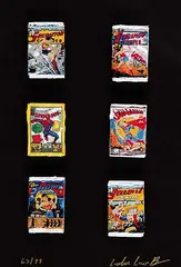 Super Hero Series #63/99 by Leslie Lew, mixed media, sold Nov 2012
