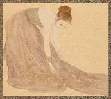 Jai Lu, Amethyst Dew, 2002, watercolour on paper
