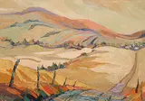 A. Ruth Narsted, Autumn, St. Joseph du Lac, 1981, oil on canvas board