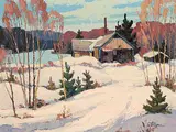 William Parsons, Old Lumber Mill, Haliburton, near Algonquin Park