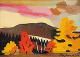 Claude Picher, Autumn Harmony, 1993, oil on canvas