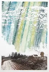 Edward Clark Porter, Tapestry #89/100, 1978, colour etching on paper
