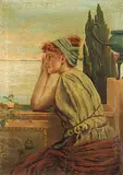 Beatrice Whitt, Untitled - Daydreamer, 1905, oil on canvas