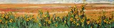 Phyllis J. Anderson, Wildflowers at Harvest Time, oil on canvas