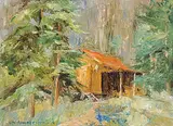 Orestes de Grandmaison, Summer by the Wood Shed