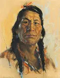Nicholas Raphael de Grandmaison, Untitled - Young Warrior