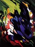 Jean Fosbrooke, Untitled - Spring Flowers, acrylic on canvas