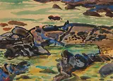 Illingworth Kerr, Volcanic Rock, Napili Beach, Maui