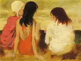 William Arthur Winter, Three Bathers