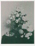Christopher Cran, Green Still Life #9/40, 2001, colour silkscreen on paper