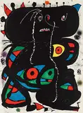 Hommage au Prix Nobel #H/C by Joan Miró, 1976, colour lithograph on paper, sold Nov 2012