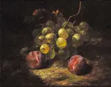 George Clair, Untitled - Still Life with Fruit, 1864, oil on canvas