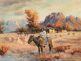 Lee K. Parkinson, Going After Corn, 1978, acrylic on canvas
