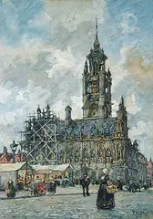 Hendrik Schaap, Middelburg, watercolour and gouache on paper