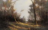 Karl E. Wood, Fall Mist near Cates Park