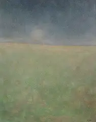 Douglas Bovee, Prairie Horizon Early Summer, 1981, acrylic on canvas