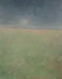 Douglas Bovee, Prairie Horizon Early Summer, 1981, acrylic on canvas