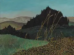 Douglas Bovee, Foothills, 1978, acrylic on canvas
