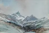 John William Harvie, Untitled - Mt. Assiniboine